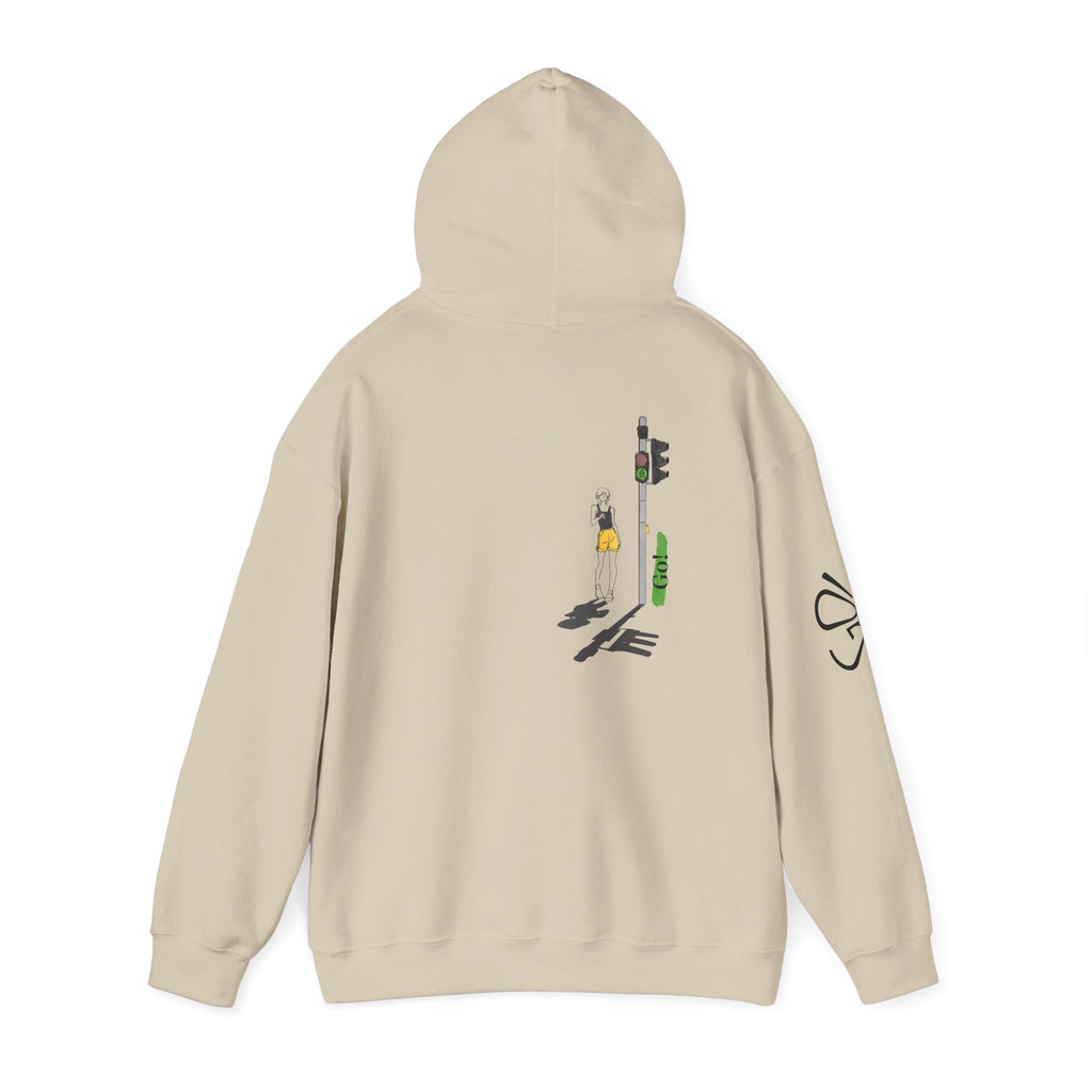 Street Crossing Graphic Hoodie