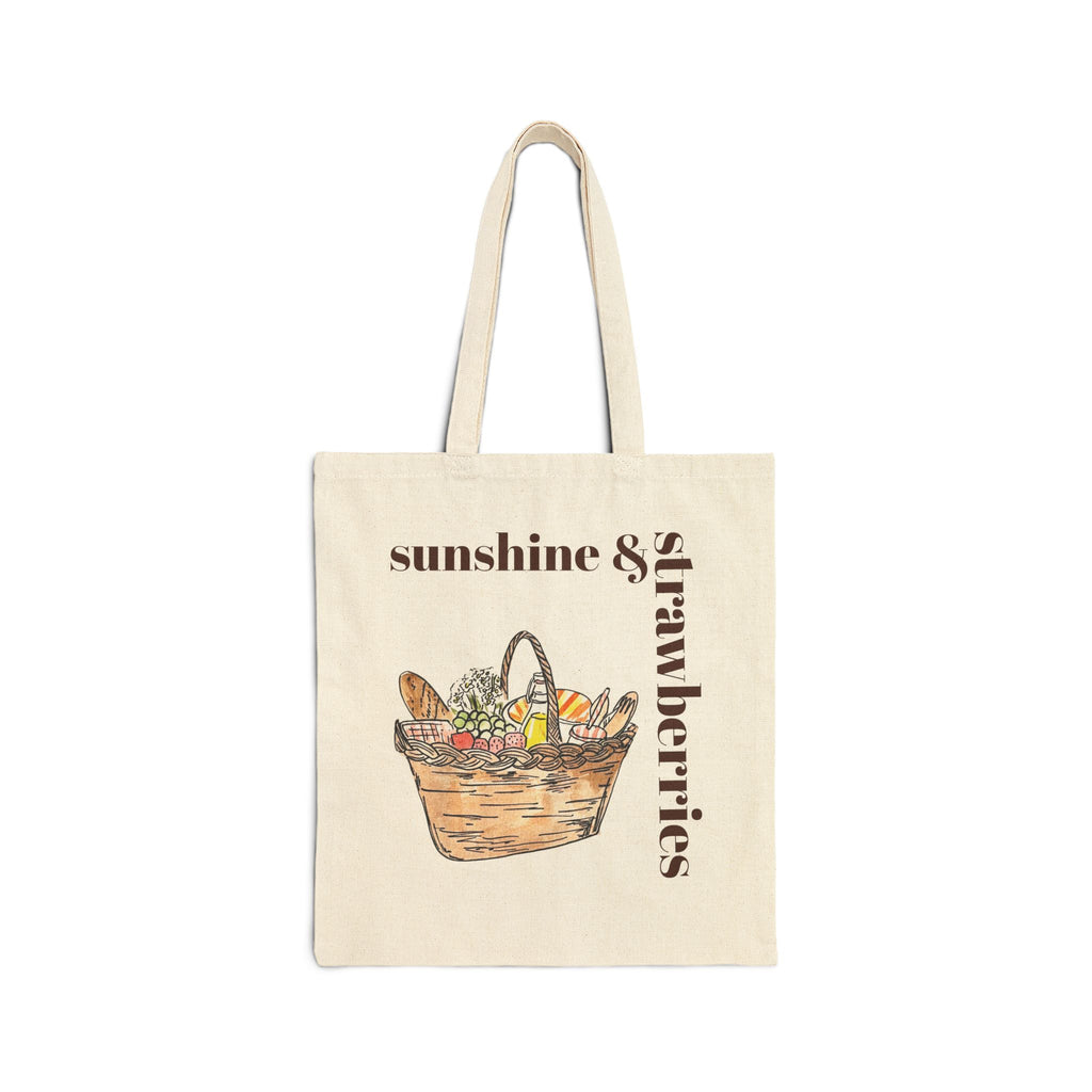 Cotton Canvas Tote Bag