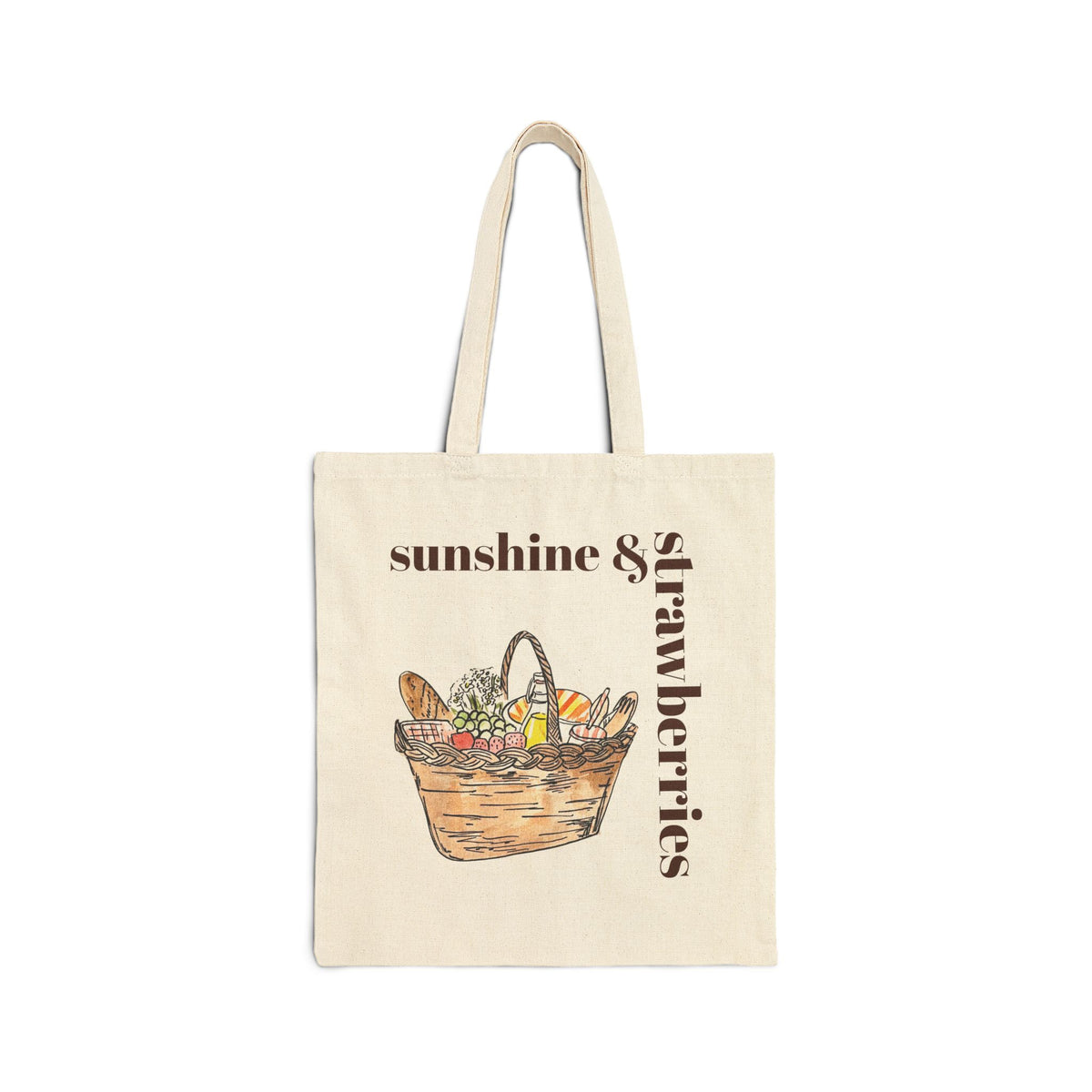 Cotton Canvas Tote Bag