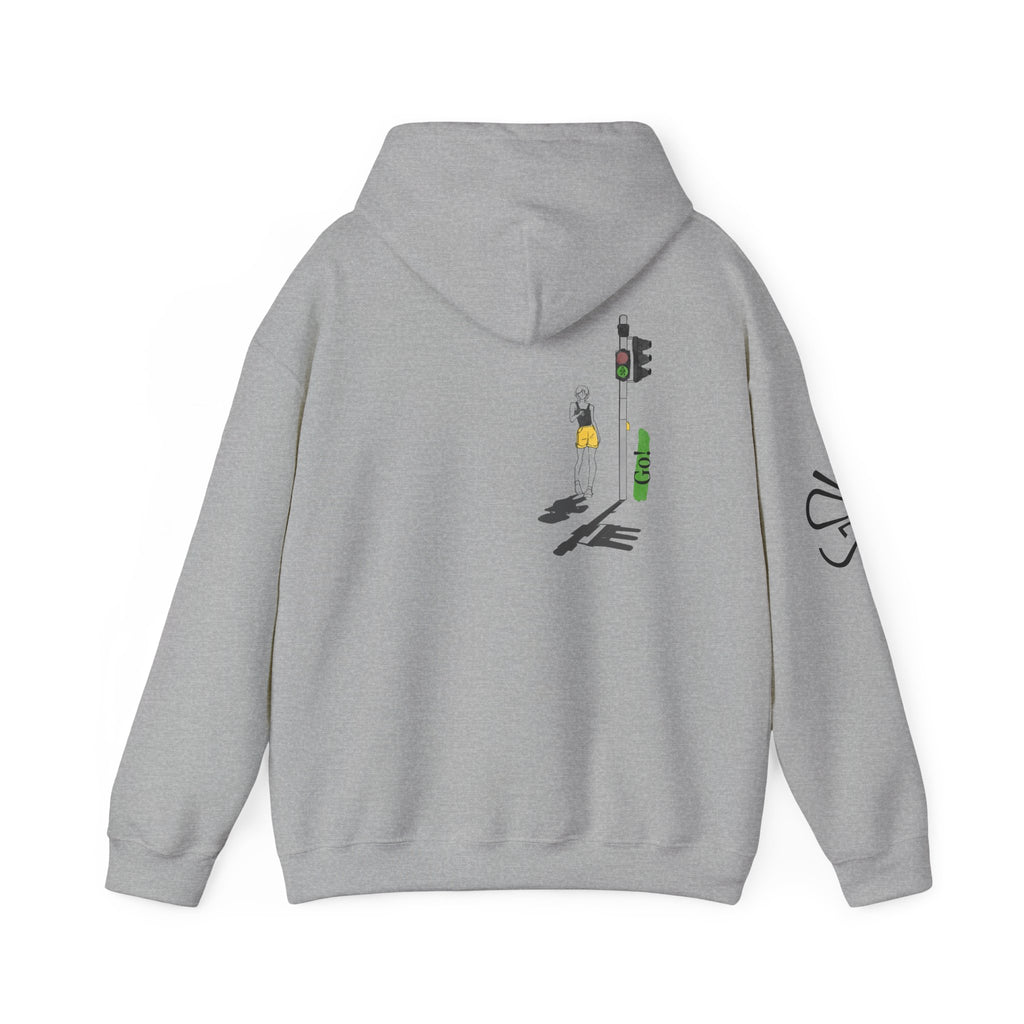 Street Crossing Graphic Hoodie