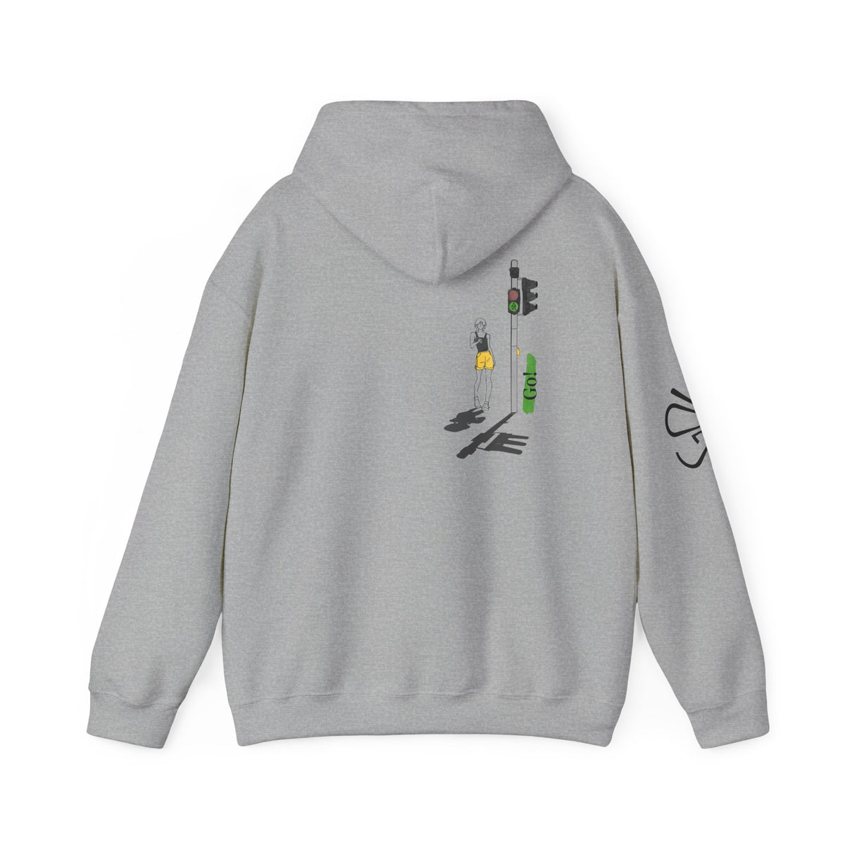 Street Crossing Graphic Hoodie