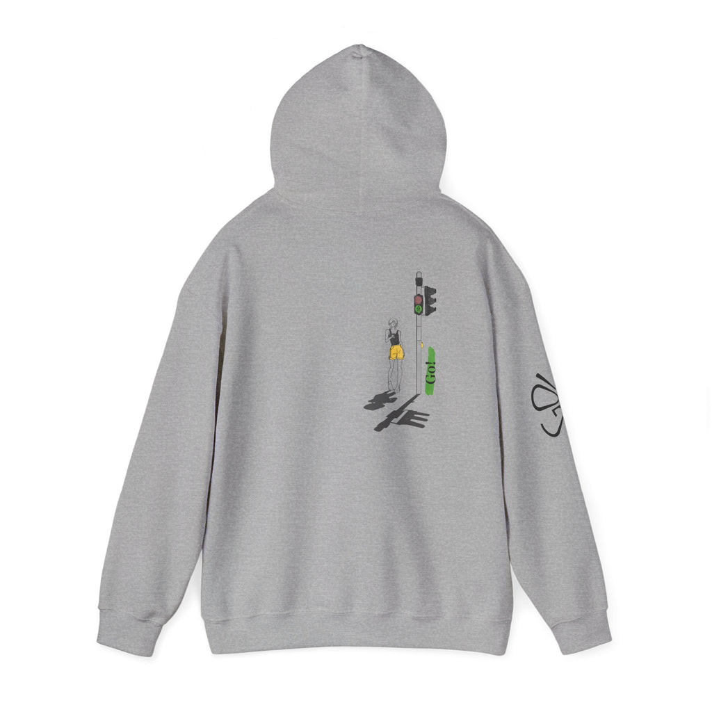 Street Crossing Graphic Hoodie