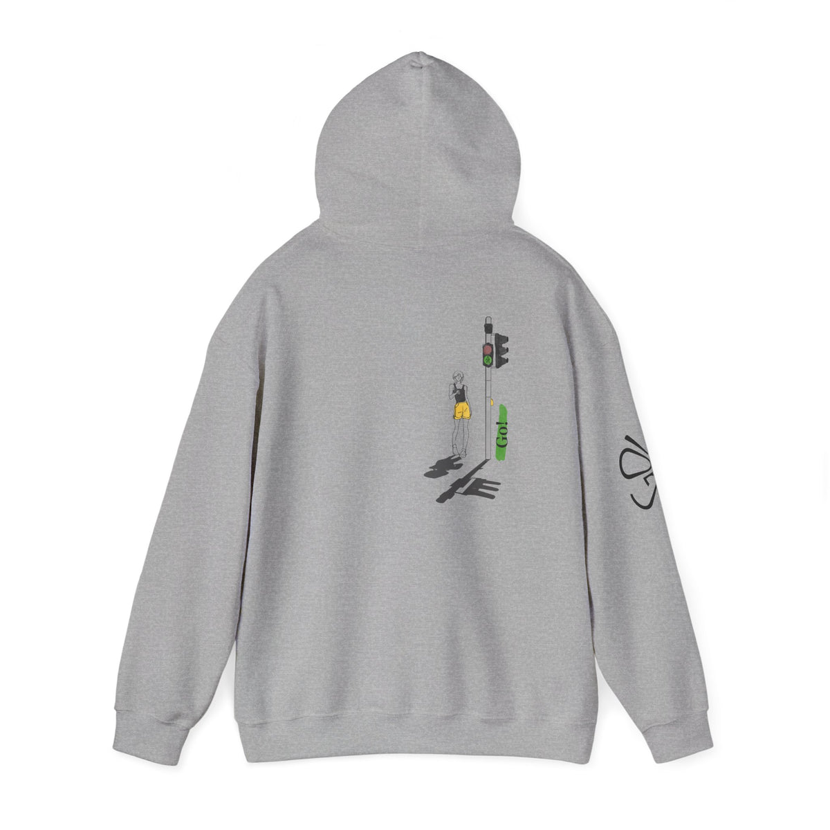 Street Crossing Graphic Hoodie