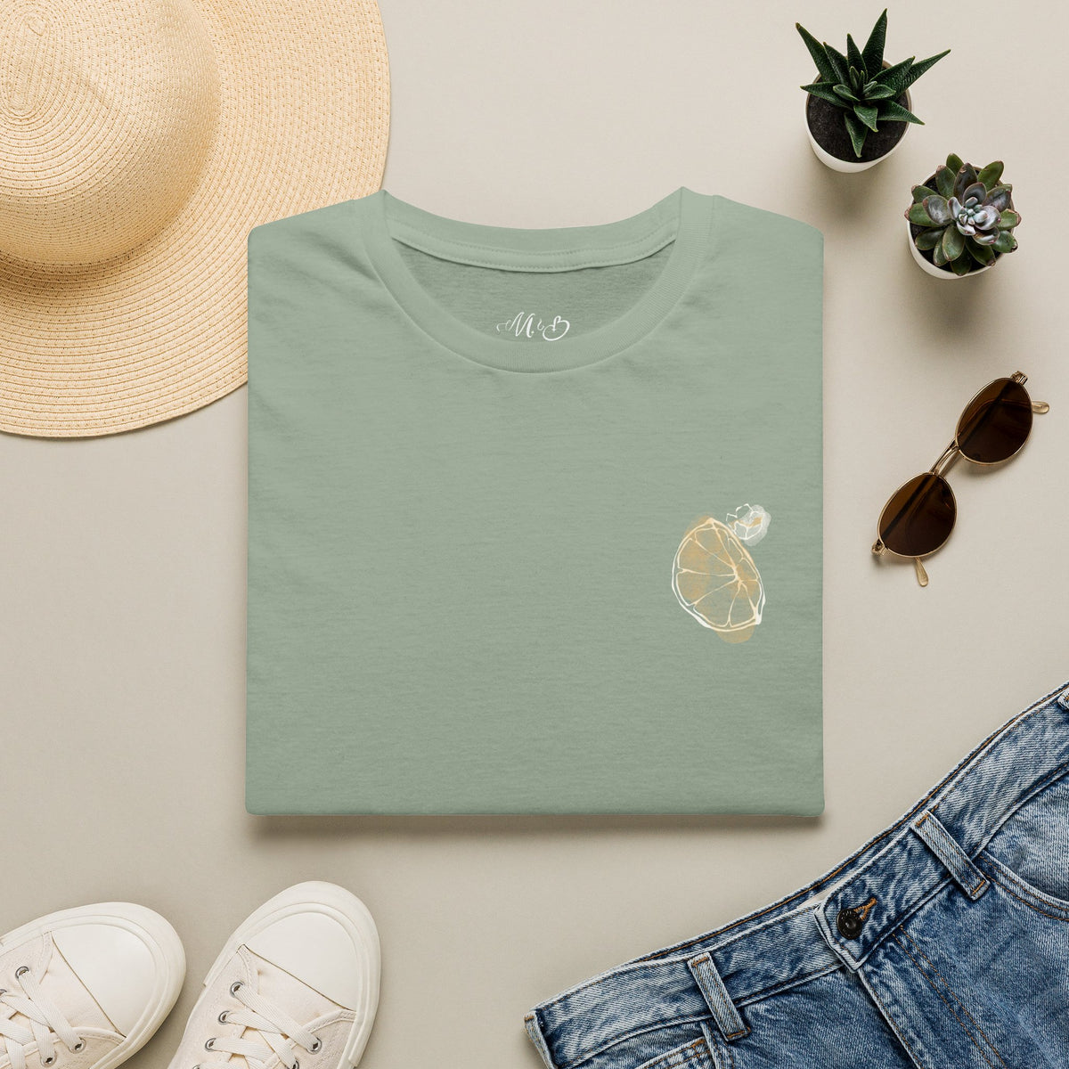 Blank Charcoal Tee T-Shirt | Plain Minimal Crewneck Shirt