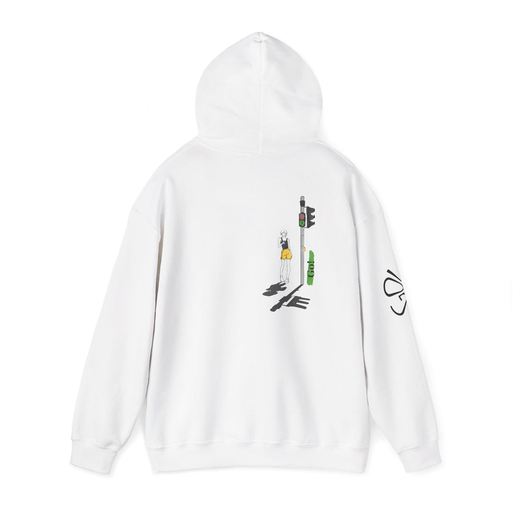 Street Crossing Graphic Hoodie
