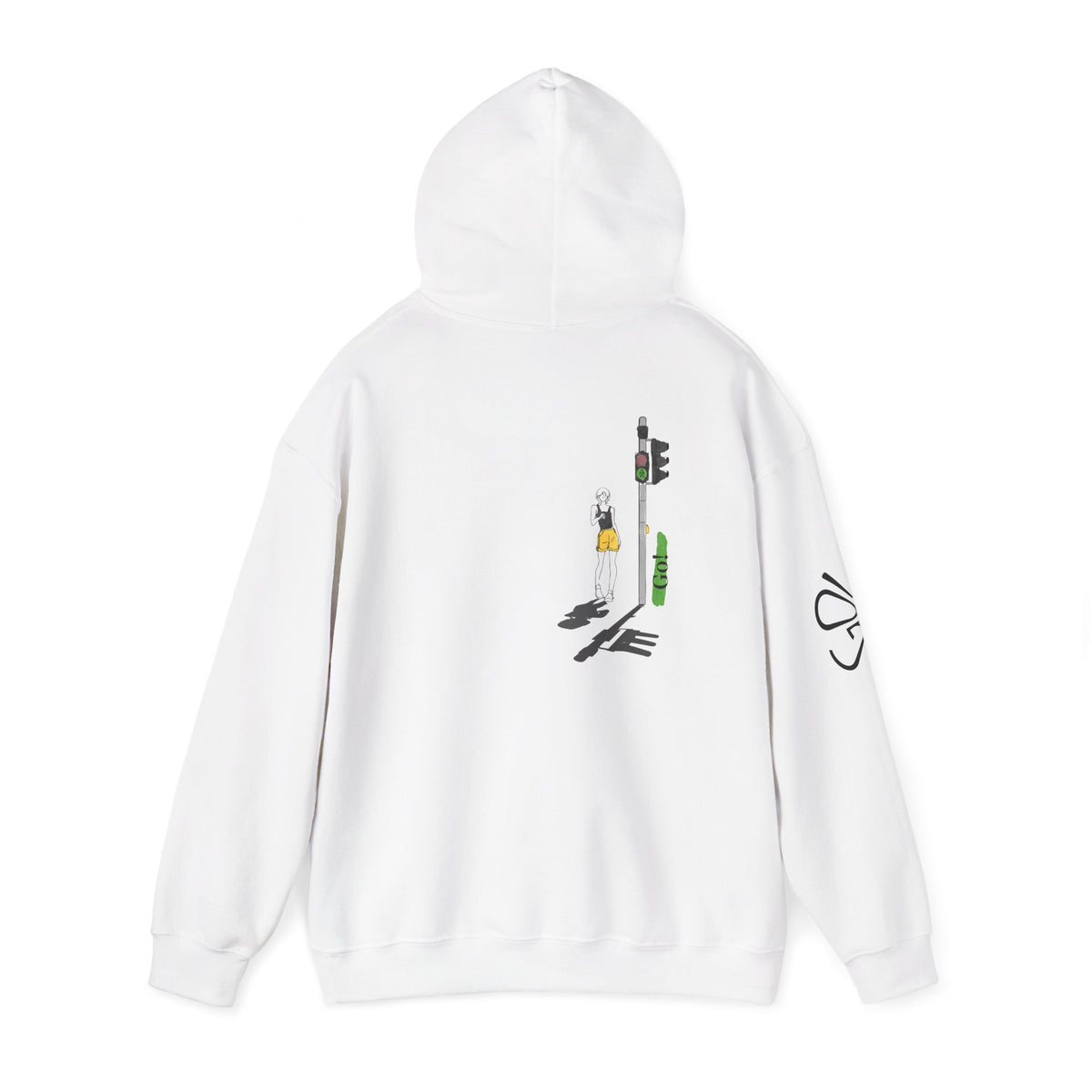Street Crossing Graphic Hoodie
