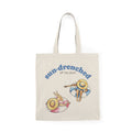 Sun-Drenched Pool Float Women Relaxing Illustration Tote Bag | Summer Beach Market Tote