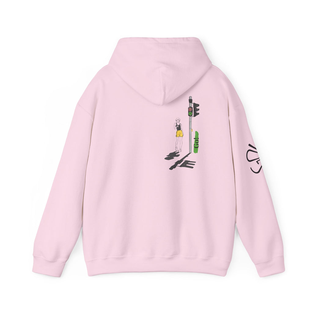 Street Crossing Graphic Hoodie