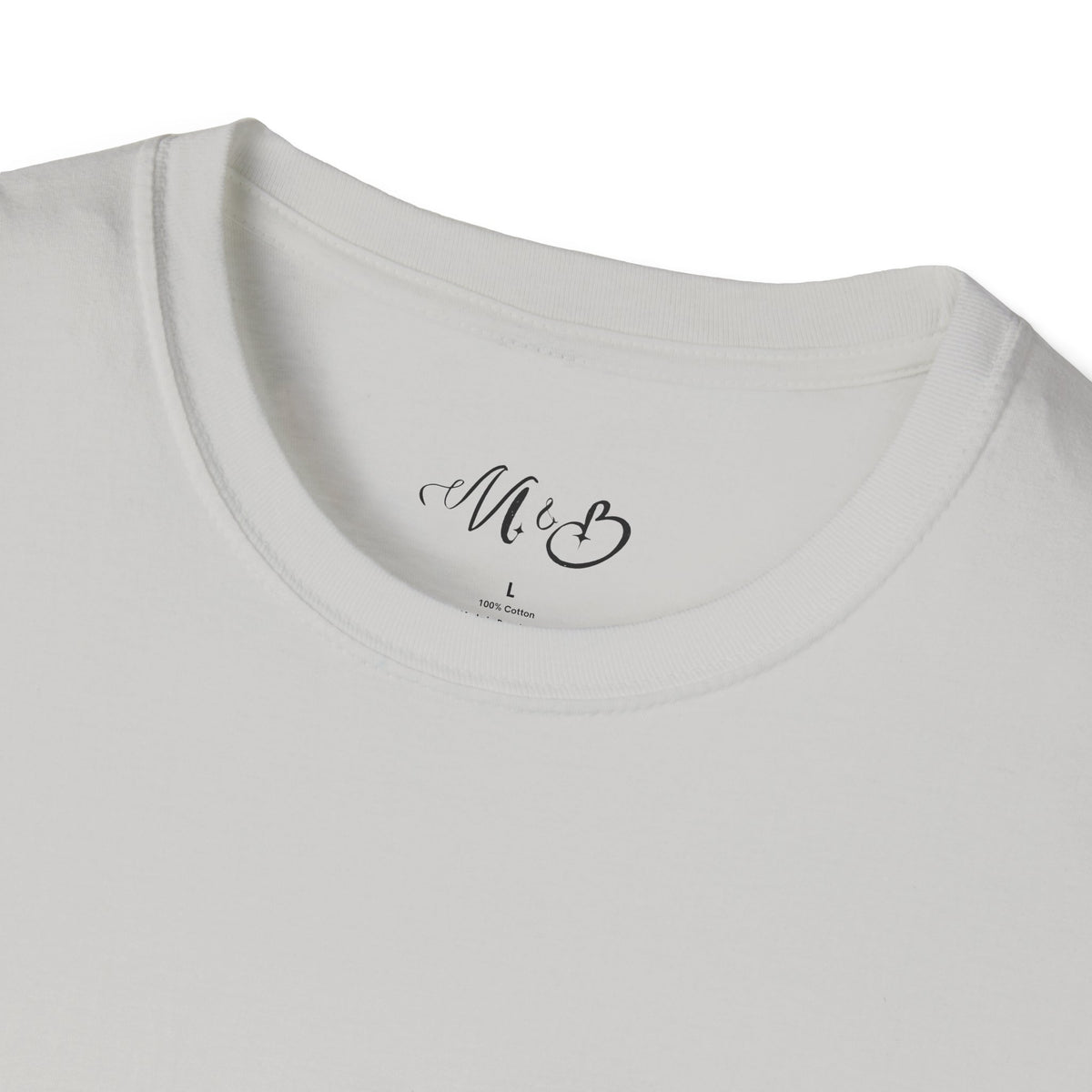 Minimal Pink Stick Figure Tee | Small Chest Logo T-Shirt