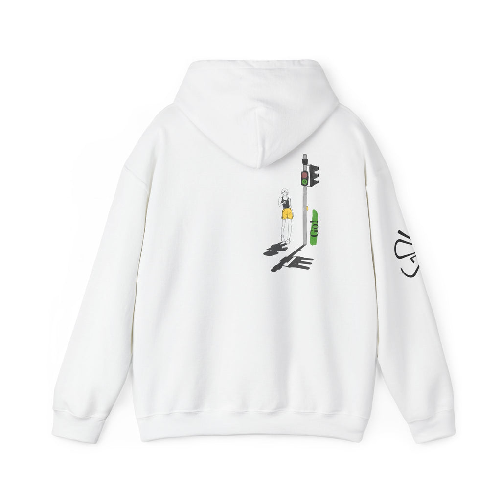 Street Crossing Graphic Hoodie