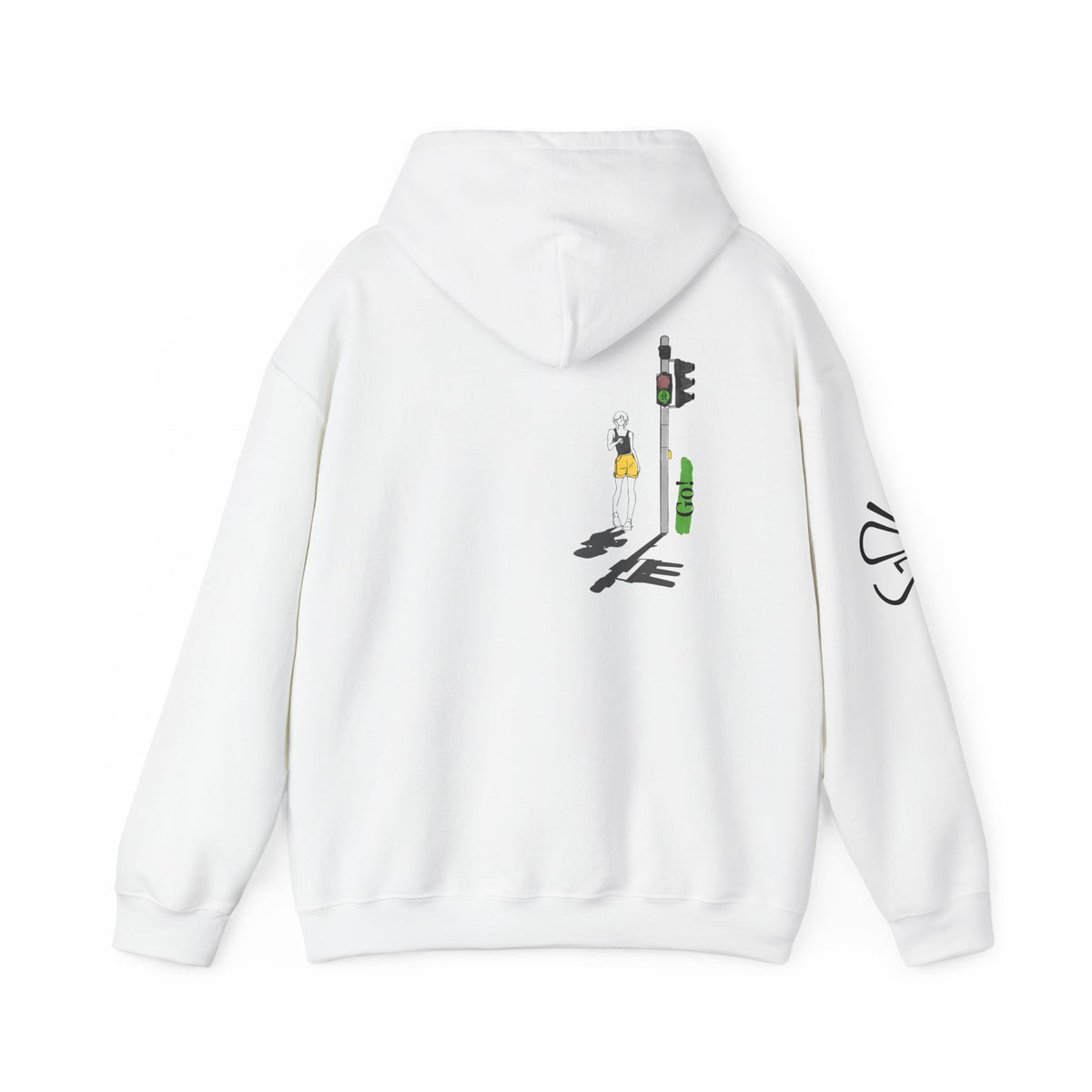 Street Crossing Graphic Hoodie