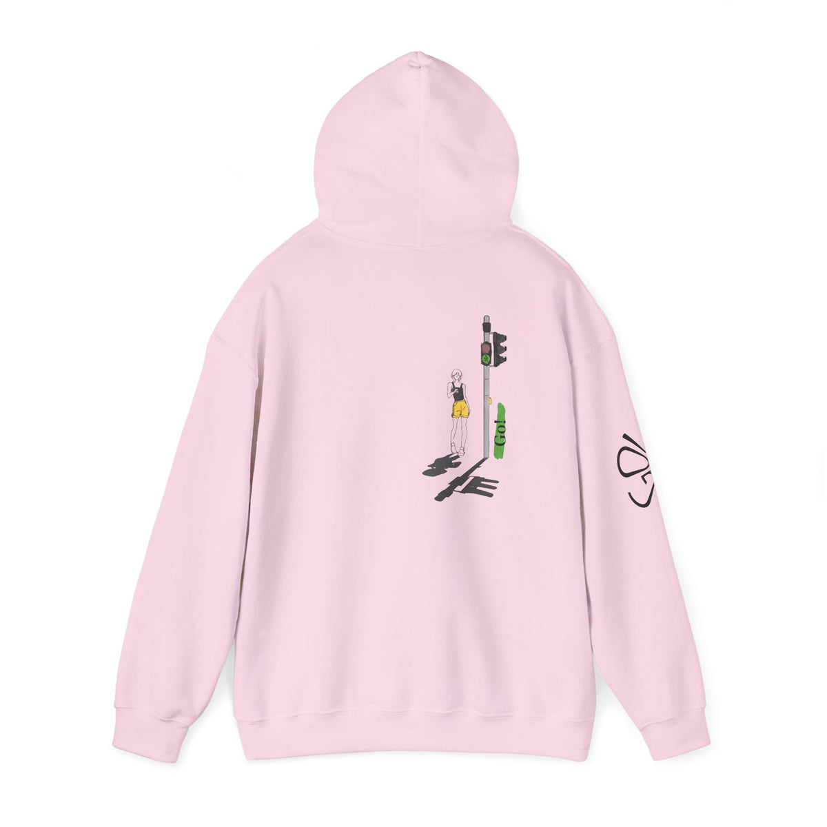 Street Crossing Graphic Hoodie