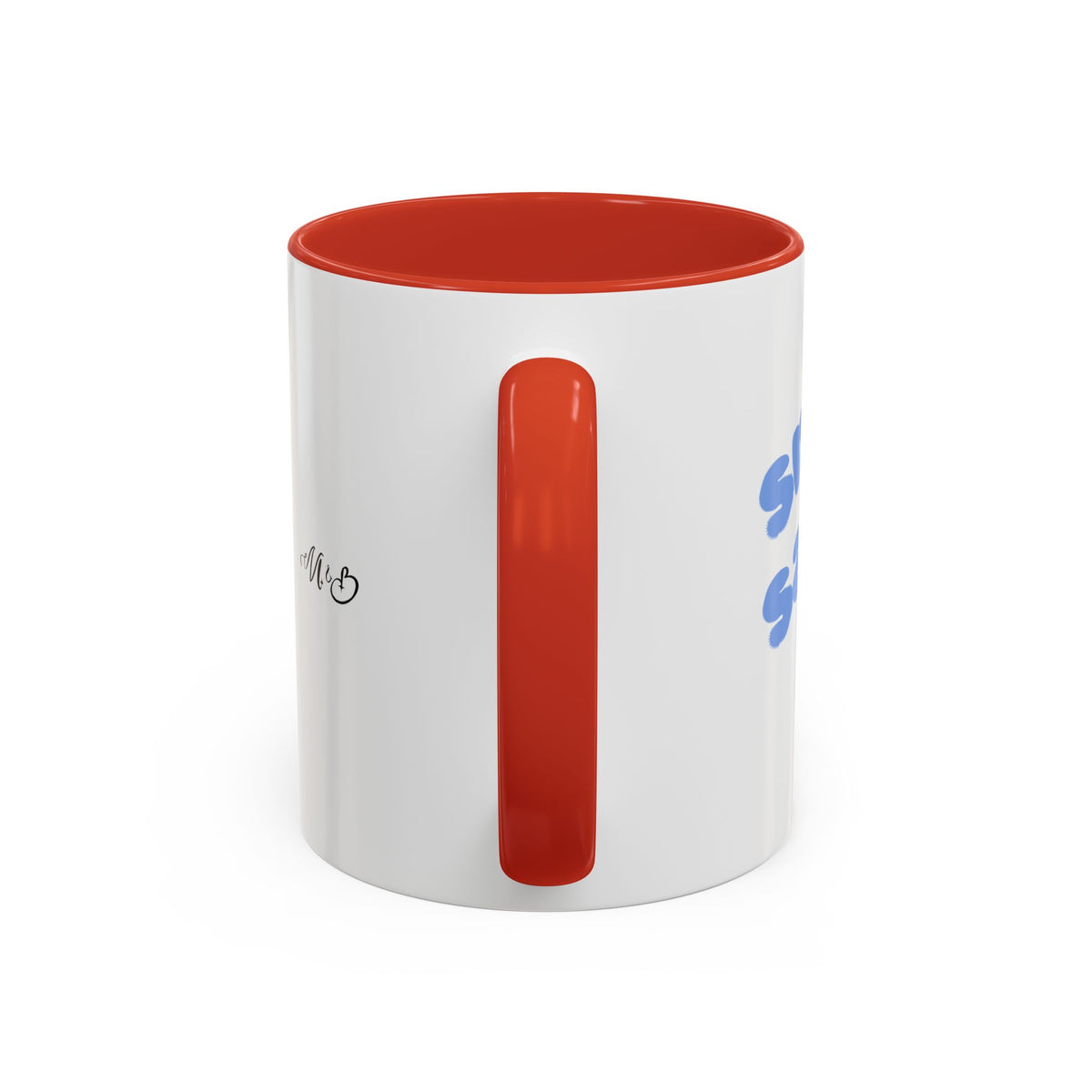 Sailboat Illustration Accent Coffee Mug | Nautical Sea Sailing Ceramic Mug