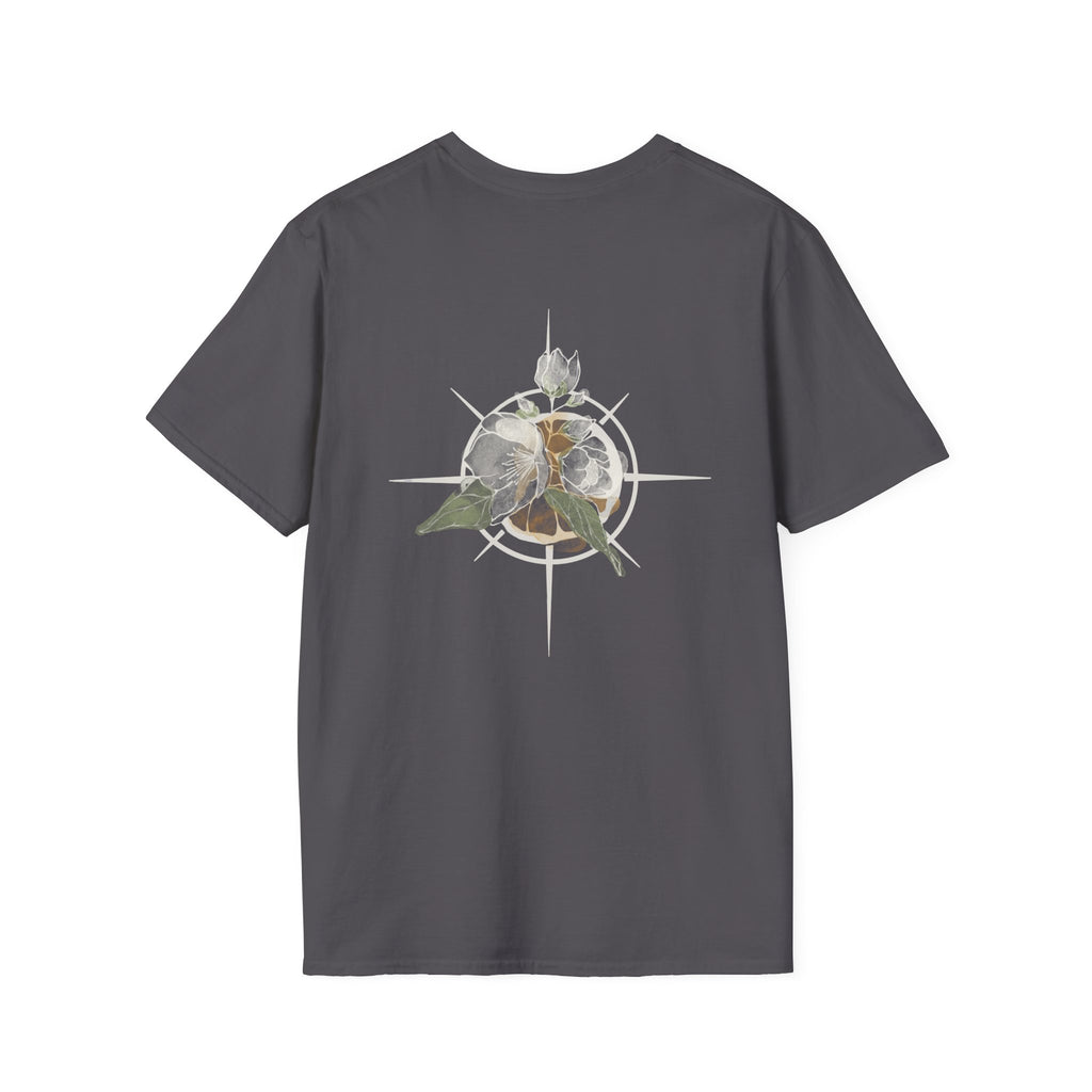 Blank Charcoal Tee T-Shirt | Plain Minimal Crewneck Shirt